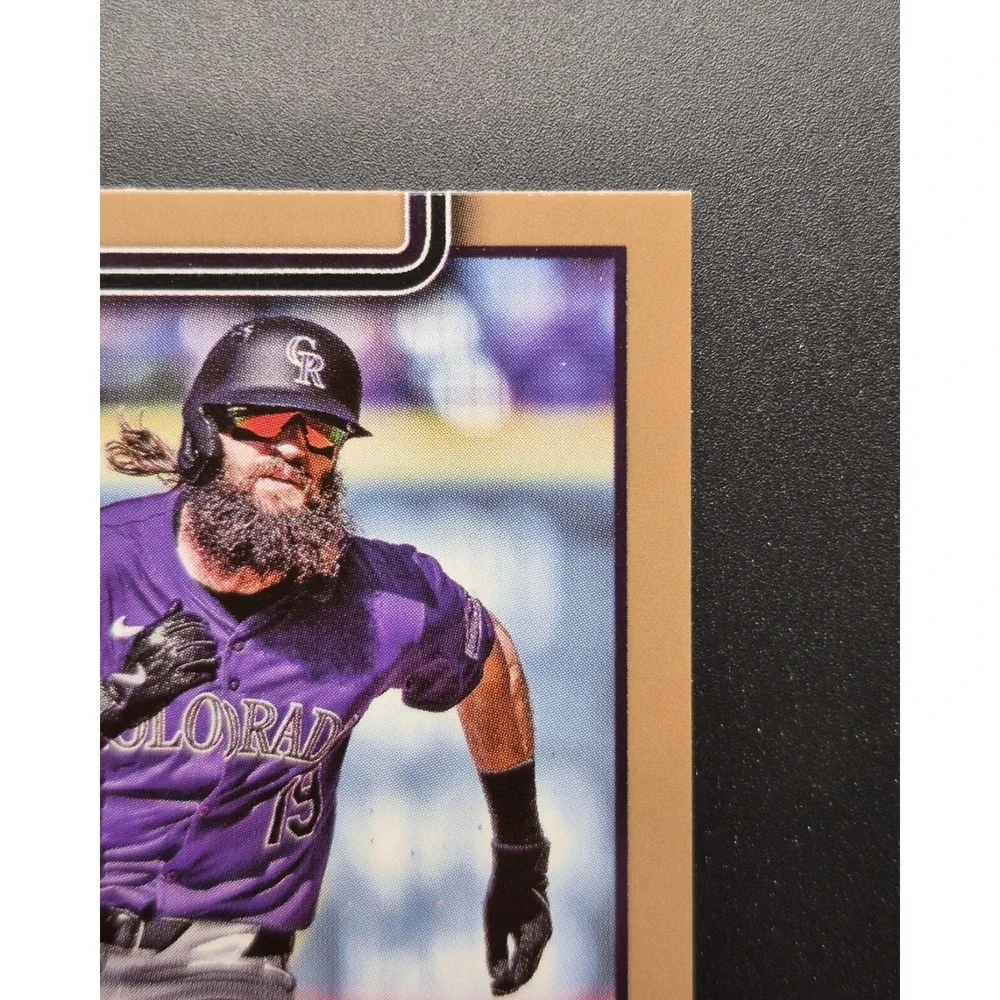 2025 Topps Baseball Charlie Blackmon #311 Gold #/2025 Rockies
